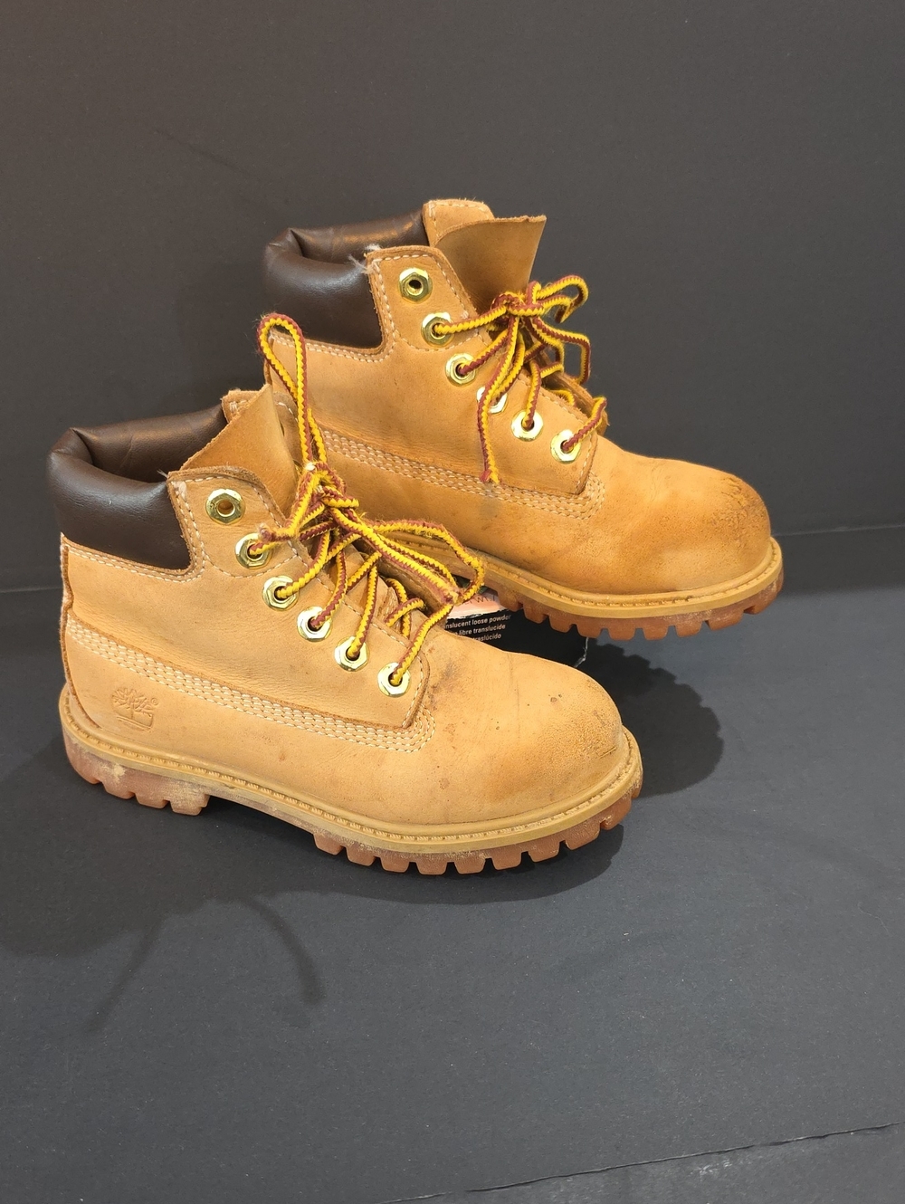 Timberland Kids Wheat/Tan Lace-Up Work Boots Size 10 Toddler Boy